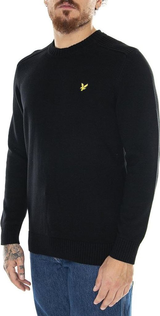 Lyle & Scott Kn1925v Pullover Schwarz 2XL Mann Schwarz 2XL