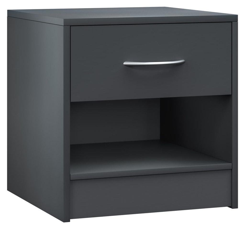 CASARIA® Comodino 41x39x28 cm Spazioso Cassetto Immagine del prodotto 