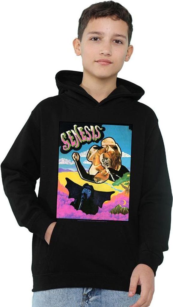 Genesis - Kapuzenpullover für Kinder TV23506 (128) (Schwarz)