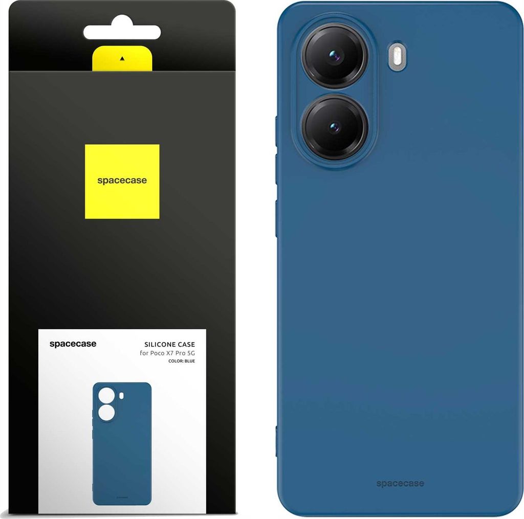 Spacecase Silikonhülle 3.0 Poco X7 Pro 5G blau