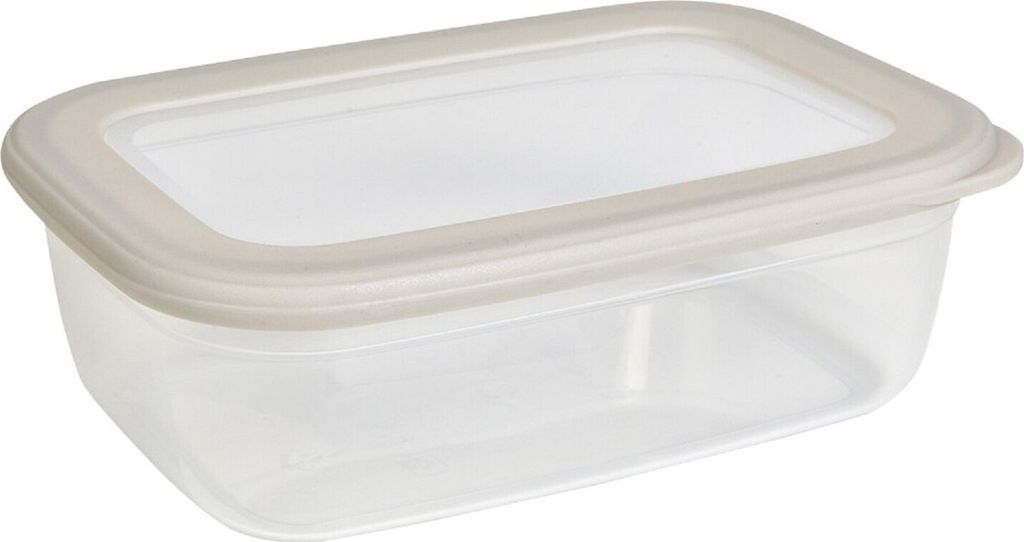 MICHELINO Aufbewahrungsbox Vorratsdose Vorratsbehälter für eine gut sortierte Vorratskammer 1200ml Beige
