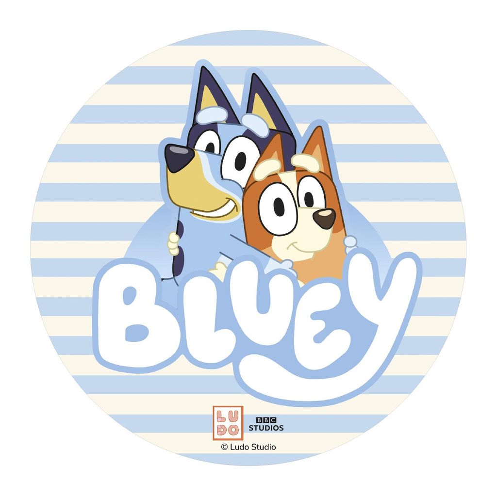 dekora, Essbarer Tortenaufleger Bluey, Tortendeko für Produktbild 