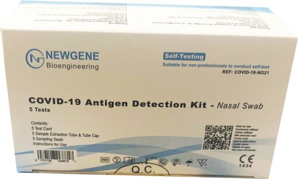 5 Stück Covid-19 Antigen-Nachweis-Kit - Nasenabstrich, Für Produktbild 20