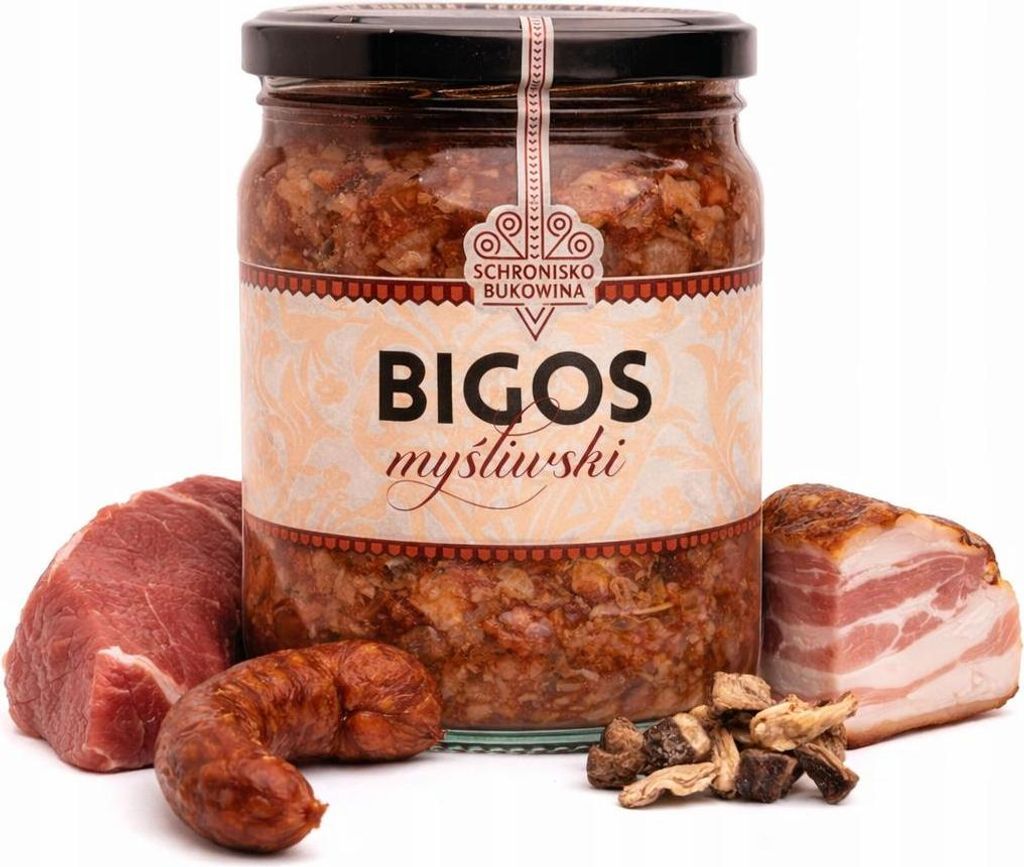 Bigos myśliwski 440g - Schronisko Bukowina Zdjęcie produktu 