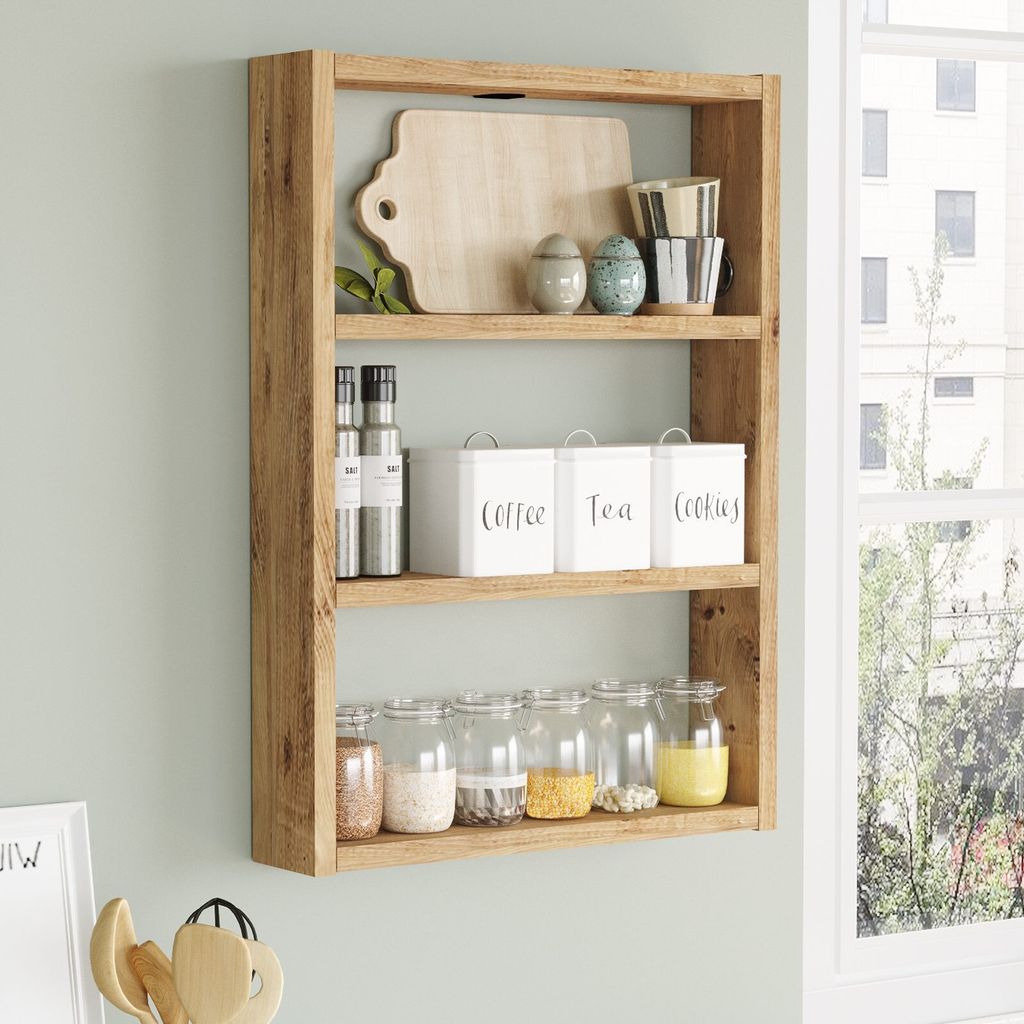 Skye Decor, Pr1-A, Wandregale, Atlantische Kiefer, 43,2 x Produktbild 