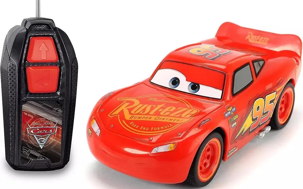 Flash McQueen RC Cars 3 Single Drive avec Télécommande Ergonomique Rouge - 14
