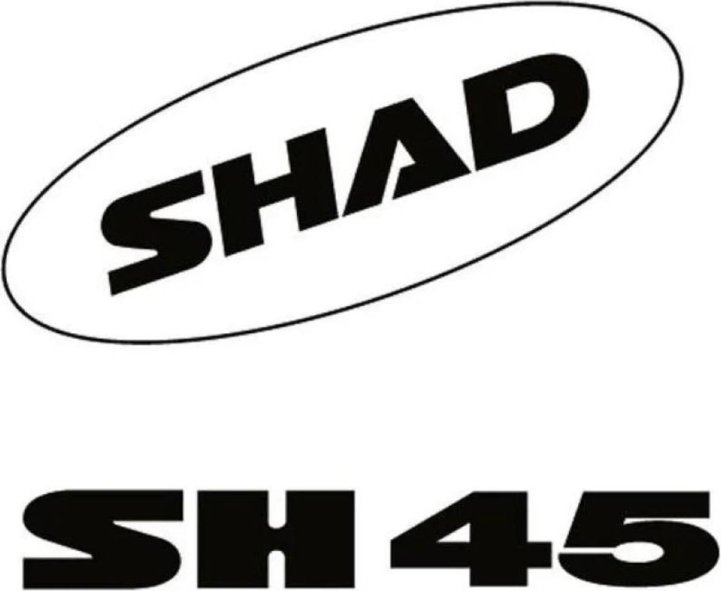 Aufklebersatz für SHAD SH45 2011 Motorrad-Topcase