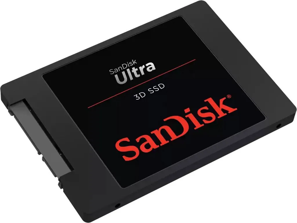 Disque SSD Interne SanDisk Ultra 3D 4 TB SATA III 2.5" Haute Performance