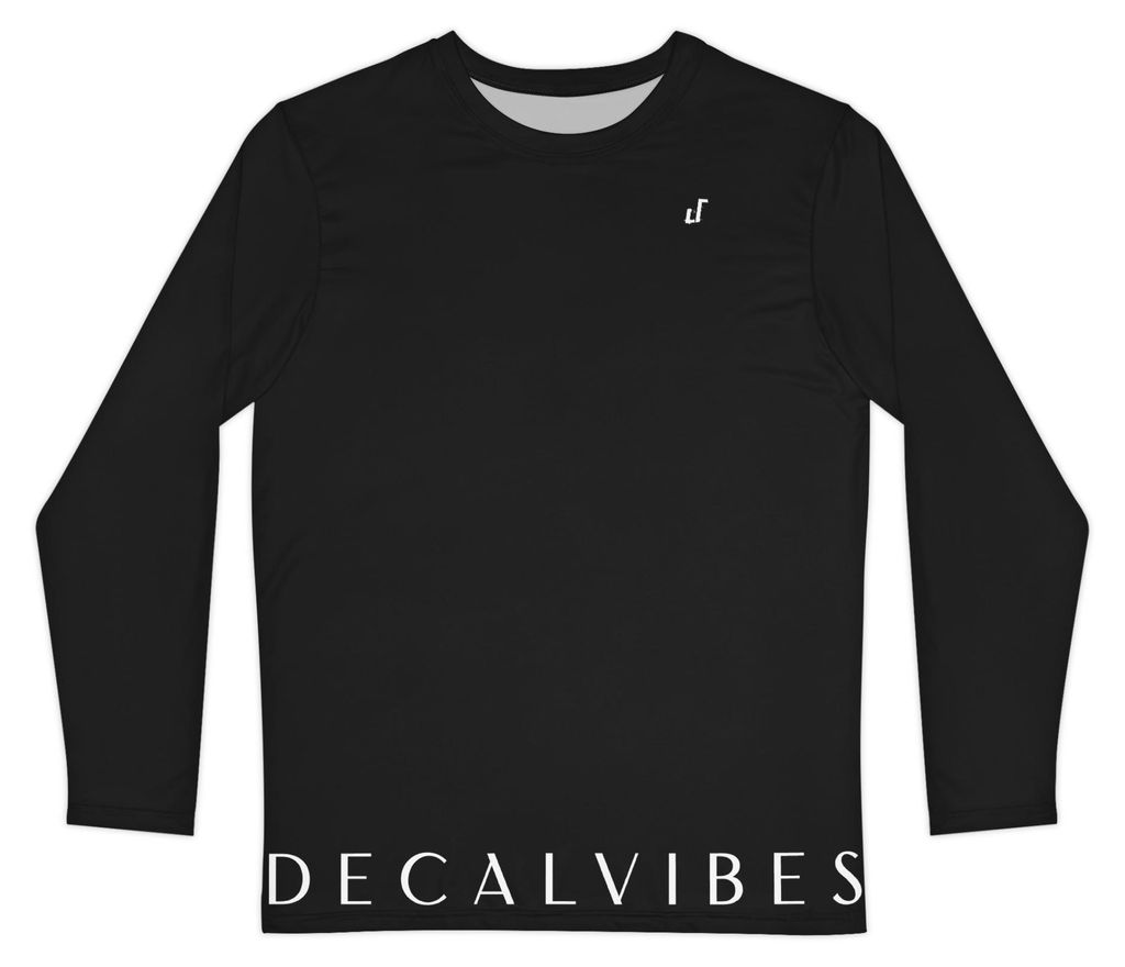 DECALVIBES Herren Langarmshirt Ultimate Classic - Schwarz , 3XL