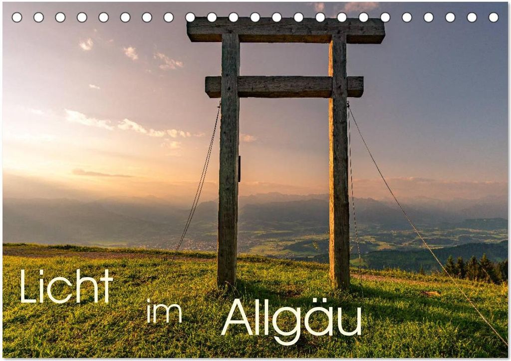 Licht im Allgäu - Traumhafte Landschaften (Tischkalender 2026 DIN A5 quer), CALVENDO Monatskalender