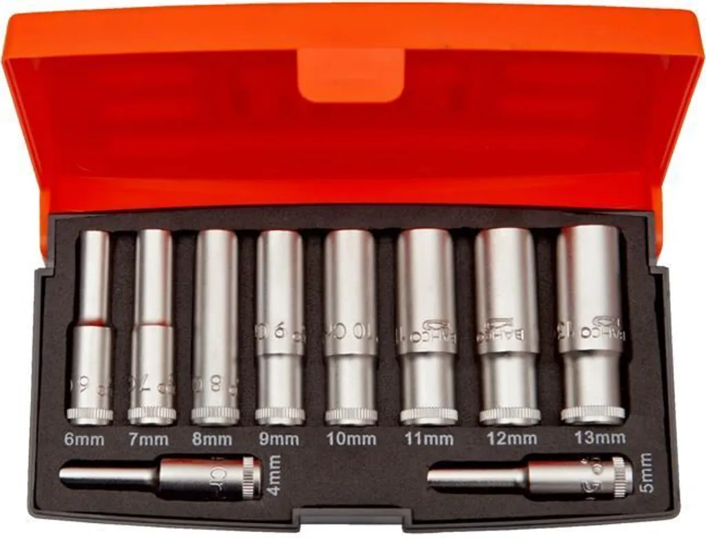 Bahco S0810L : Jeu de douilles de 10 pièces pour ne plus arrondir vos vis