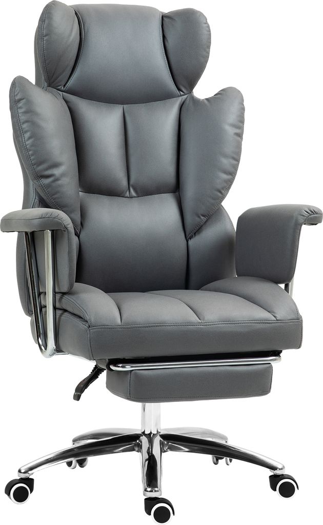 Krzesło biurowe HOMCOM, ergonomiczne krzesło biurowe z Zdjęcie produktu 
