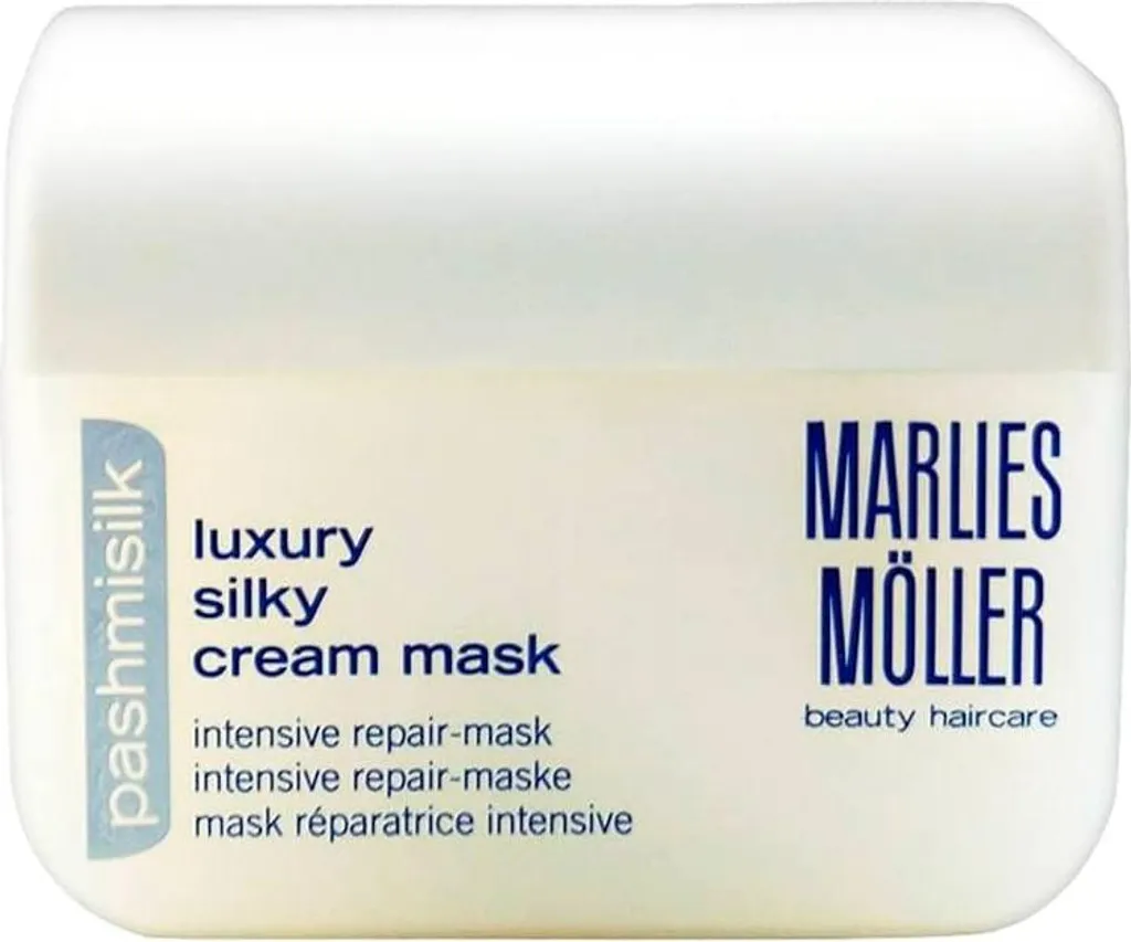 Masque Crème Soyeuse Marlies Möller Pashmisilk 125ml Éclat Intense