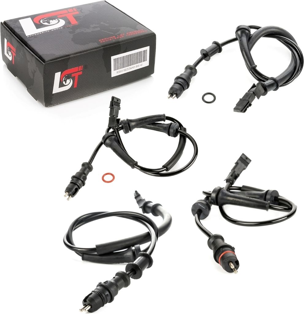 4x ABS Sensor Set vorne hinten 8200084125 8200084126 für Produktbild 