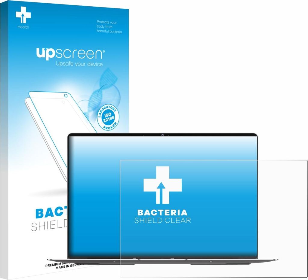 upscreen Schutzfolie für Geekom GeekBook X14 Pro Displayschutz Displayschutzfolie Folie Klar antibakteriell