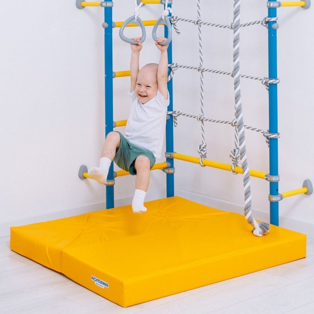 Gymnastická podložka 2-dielna 100x100x10 | mäkká podlahová Obrázok produktu 4
