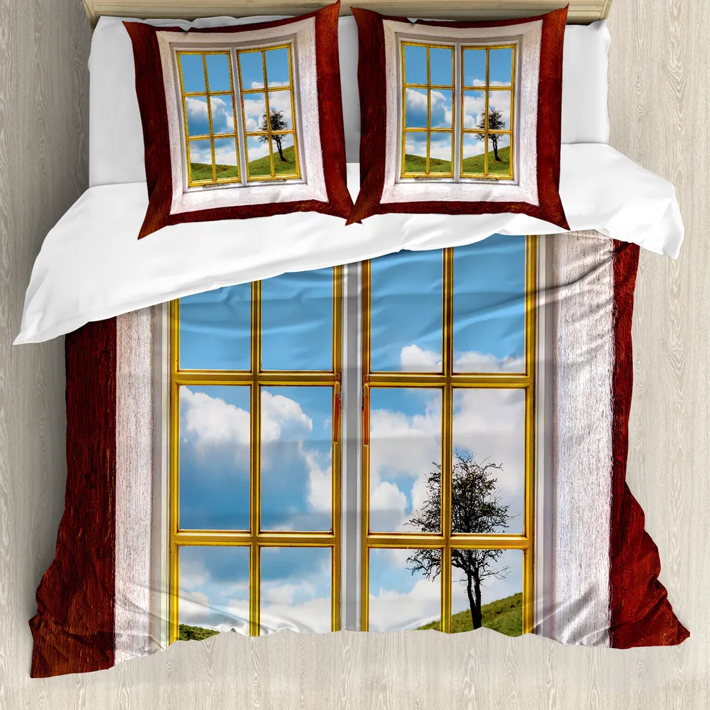 Copripiumino ABAKUHAUS Prato Naturale: Sonno Profondo Antiallergico