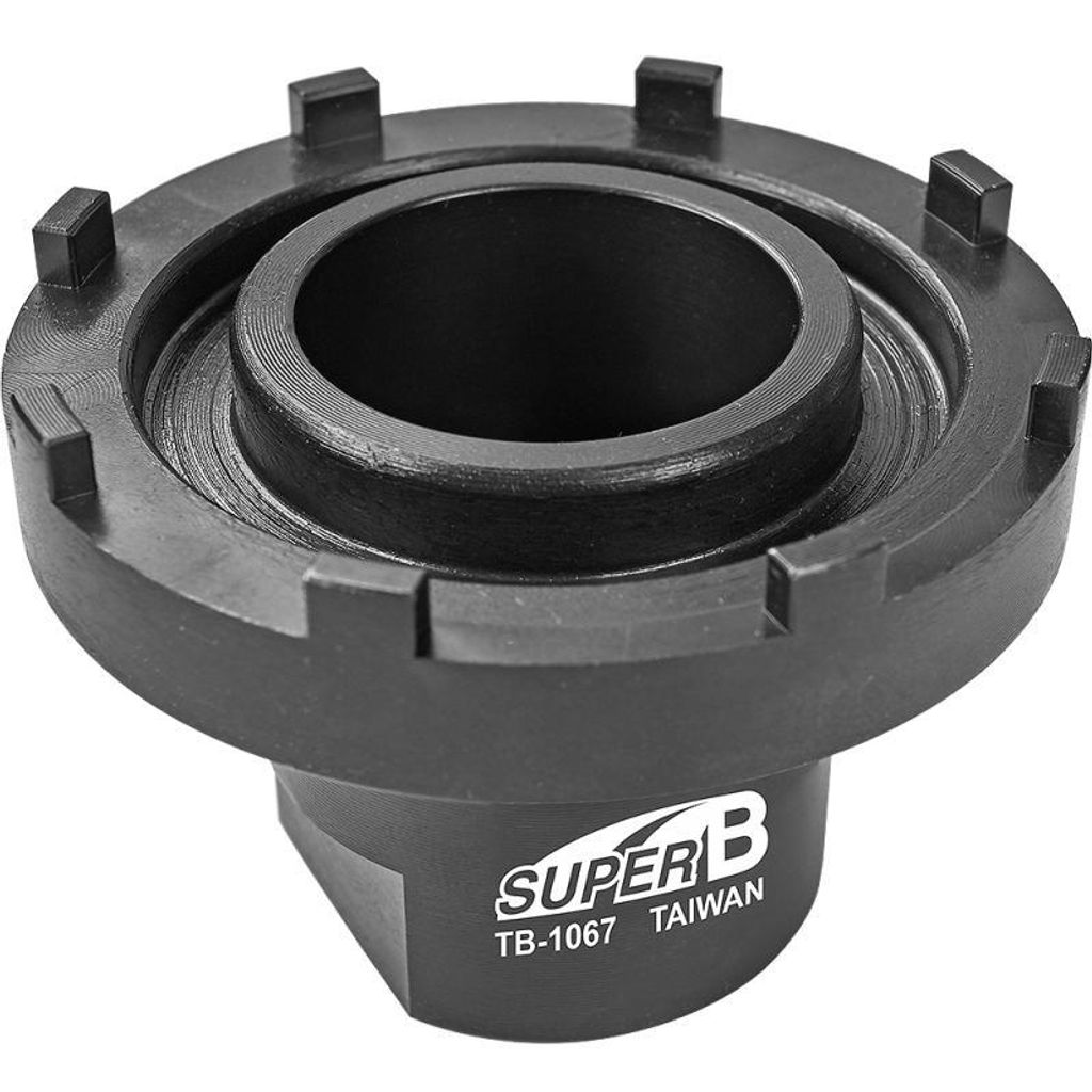 chiave ad anello a 8 denti in acciaio 50 mm nero Immagine del prodotto 