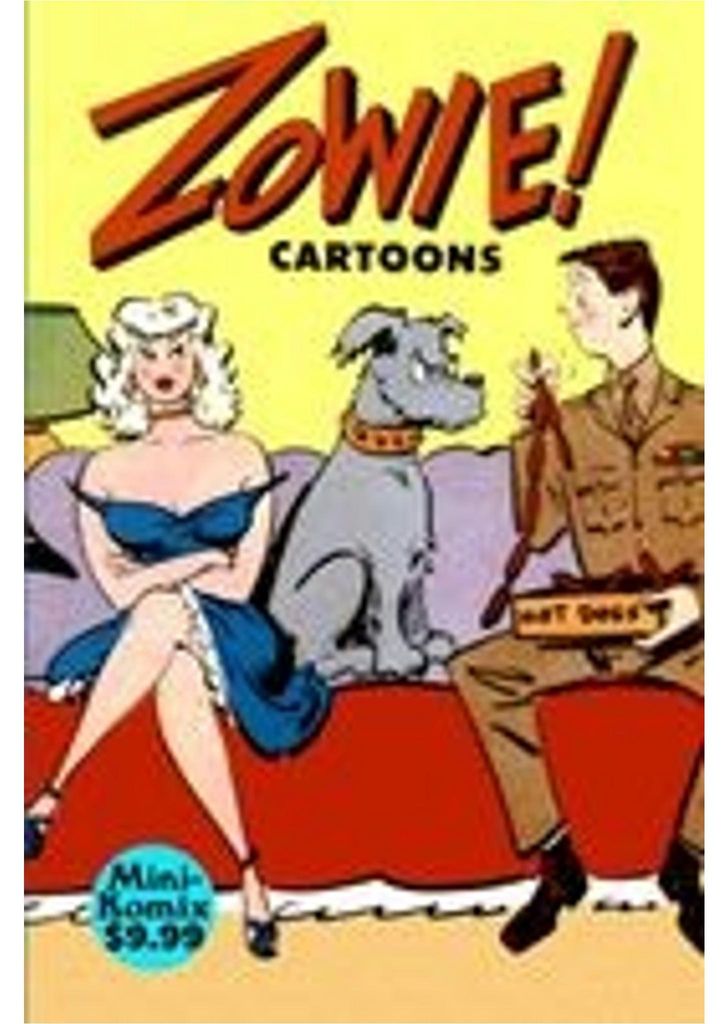 Comicbuch Zowie! mit Burlesque-Tänzerinnen und Meerjungfrauen, 100 Seiten