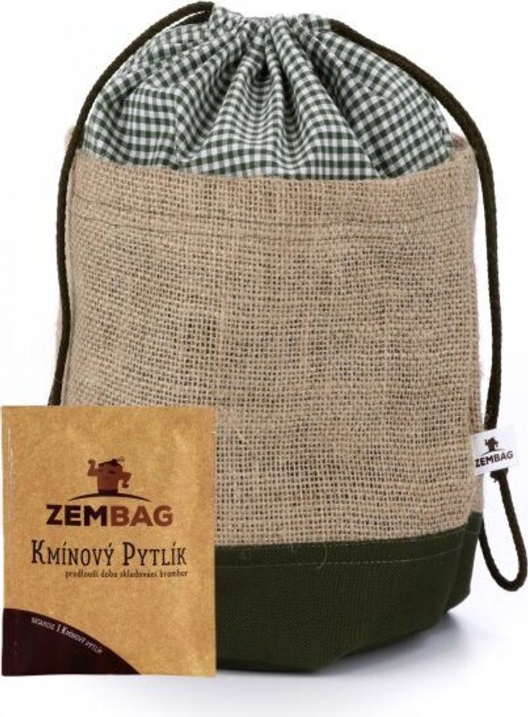 Olivovo zelený Zembag na 2,5 kg zemiakov. Obrázok produktu 