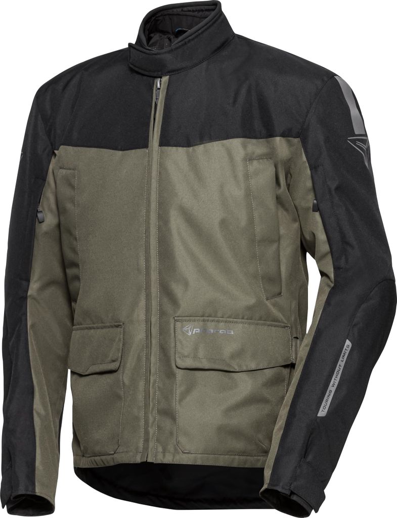 Pharao Sitka WP Textiljacke für Motorrad, Wasserdicht, Protektoren