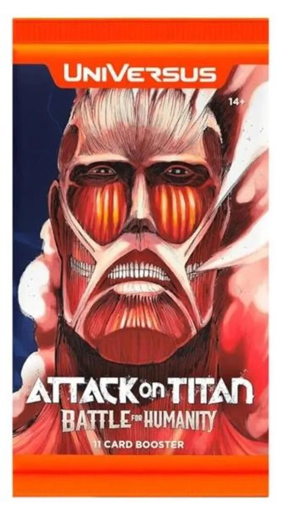 Booster Universus Attack on Titan pour Deck Bataille pour l'Humanité CCG