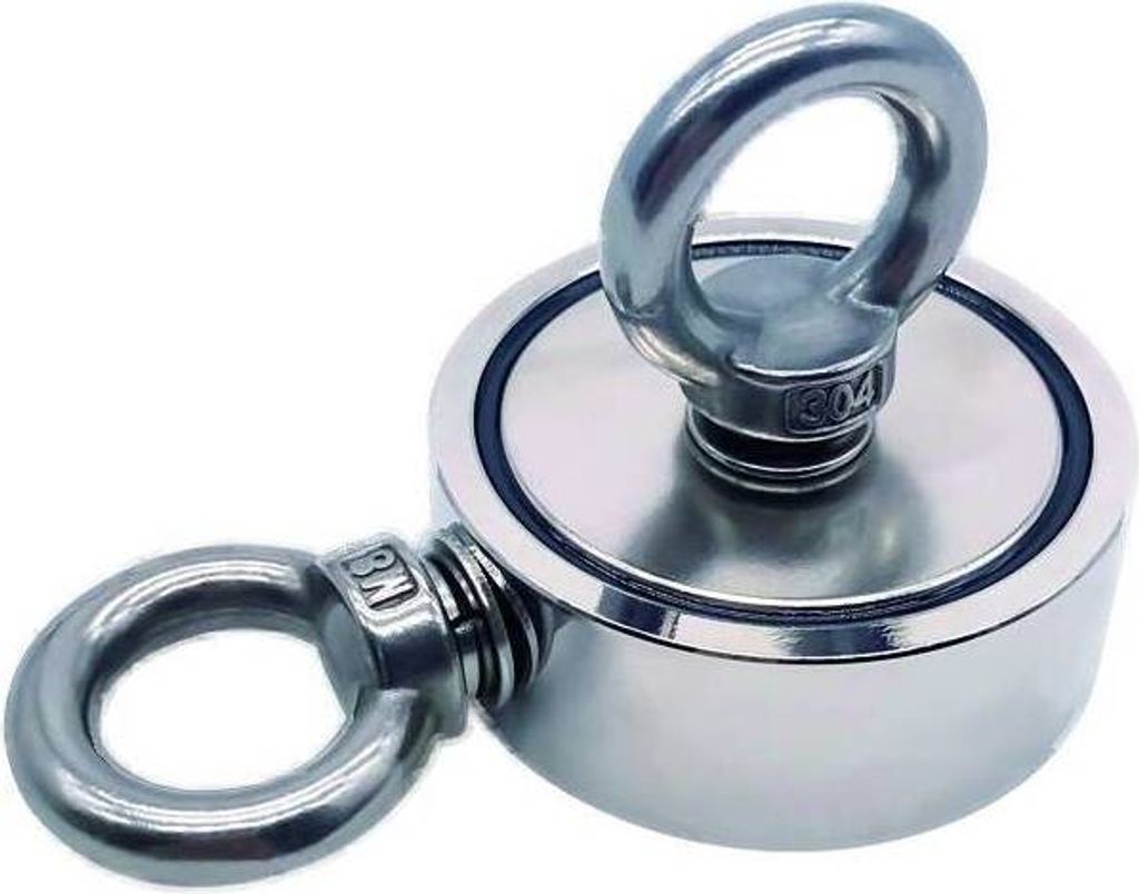 KRAFT&DELE Aimant de pêche 180kg double face pour chasseurs Image du produit 