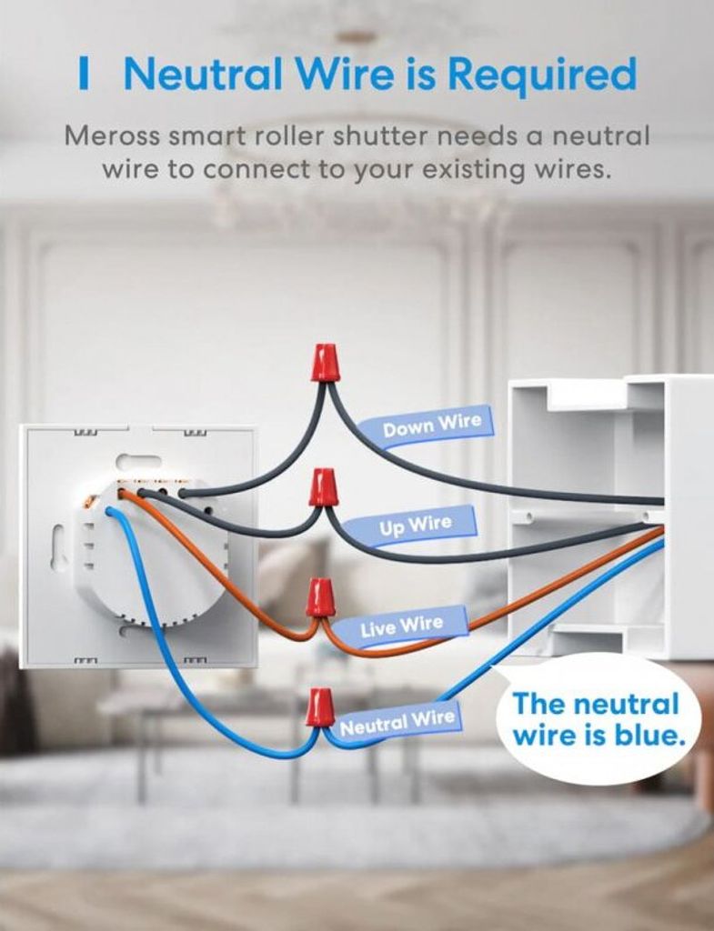 Meross Smart WiFi Roller Shutter Timer Produktbild 25
