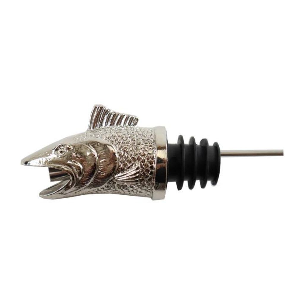 Fisch Ausgießer Silber - Flaschenausgießer - Produktbild 