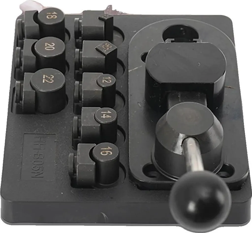 Cintreuse à anneaux robuste de 30 cm pour métaux mous de 3 mm maximum
