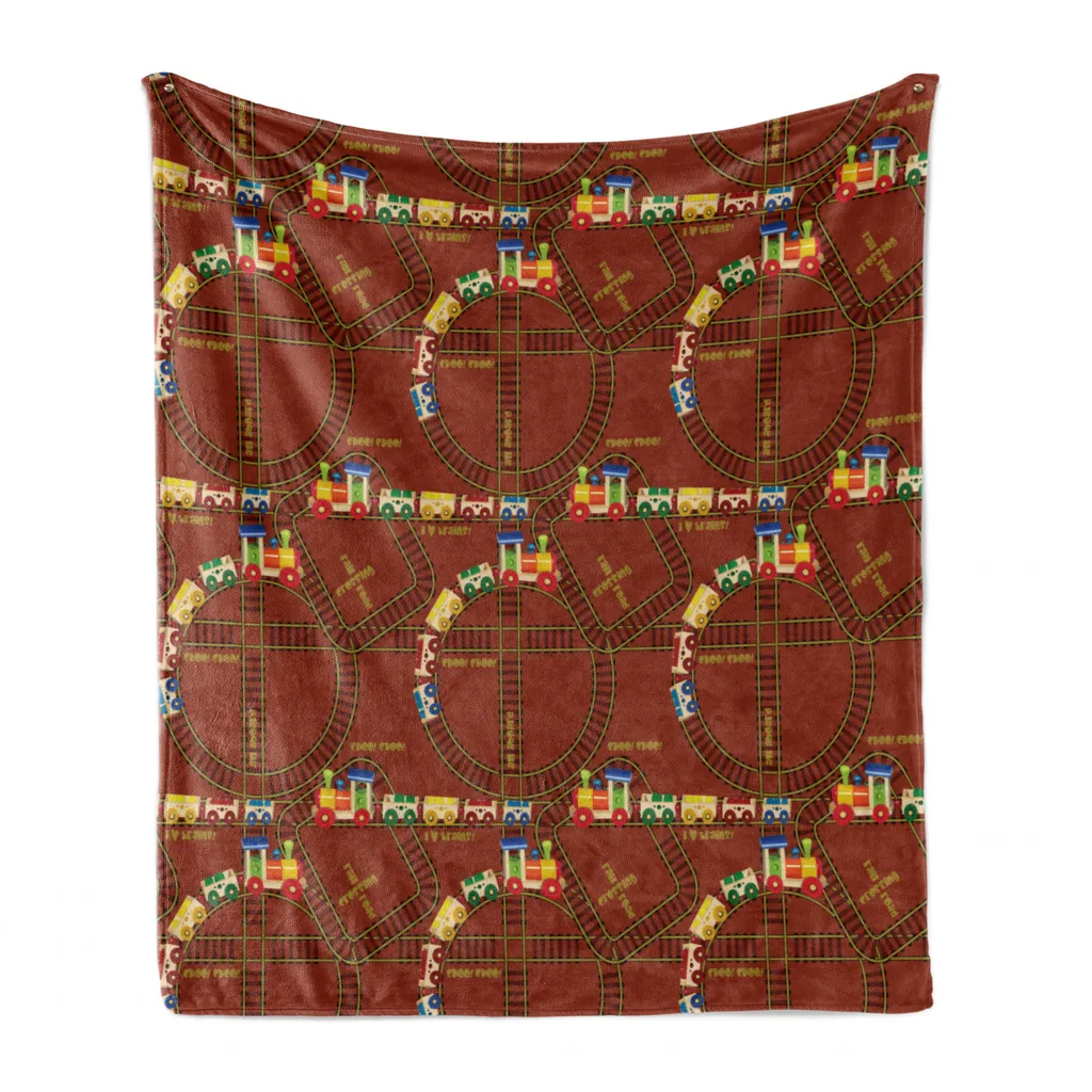 Plaid Arredo ABAKUHAUS 125x175 - Coperta Design Asilo Multicolore