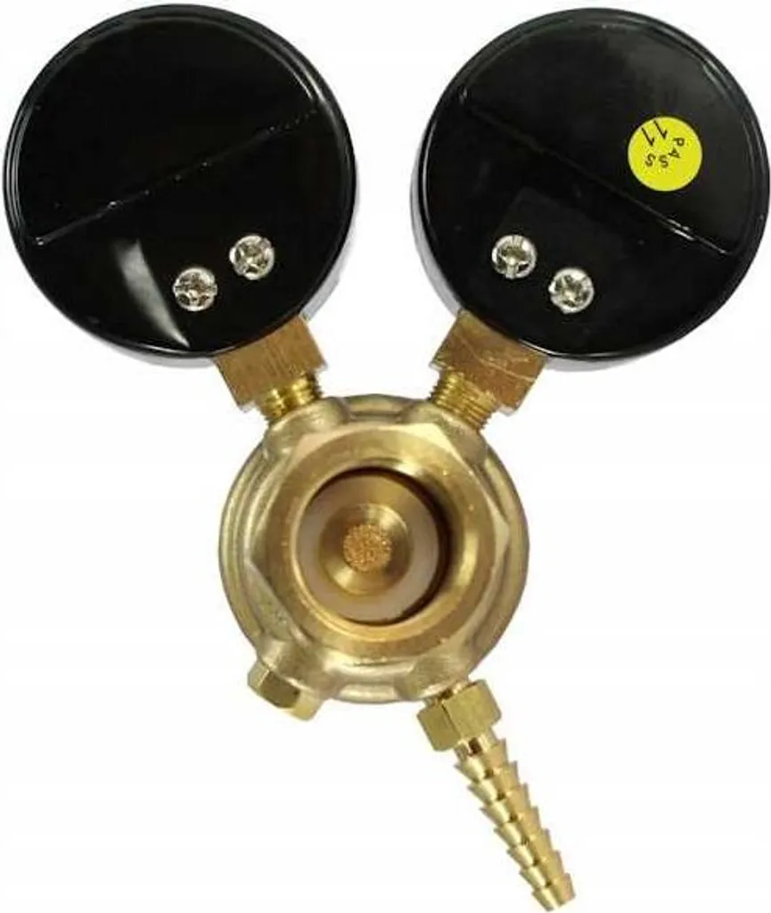 Régulateur de pression CO2 Argon MINI IDEAL double manomètre de débit