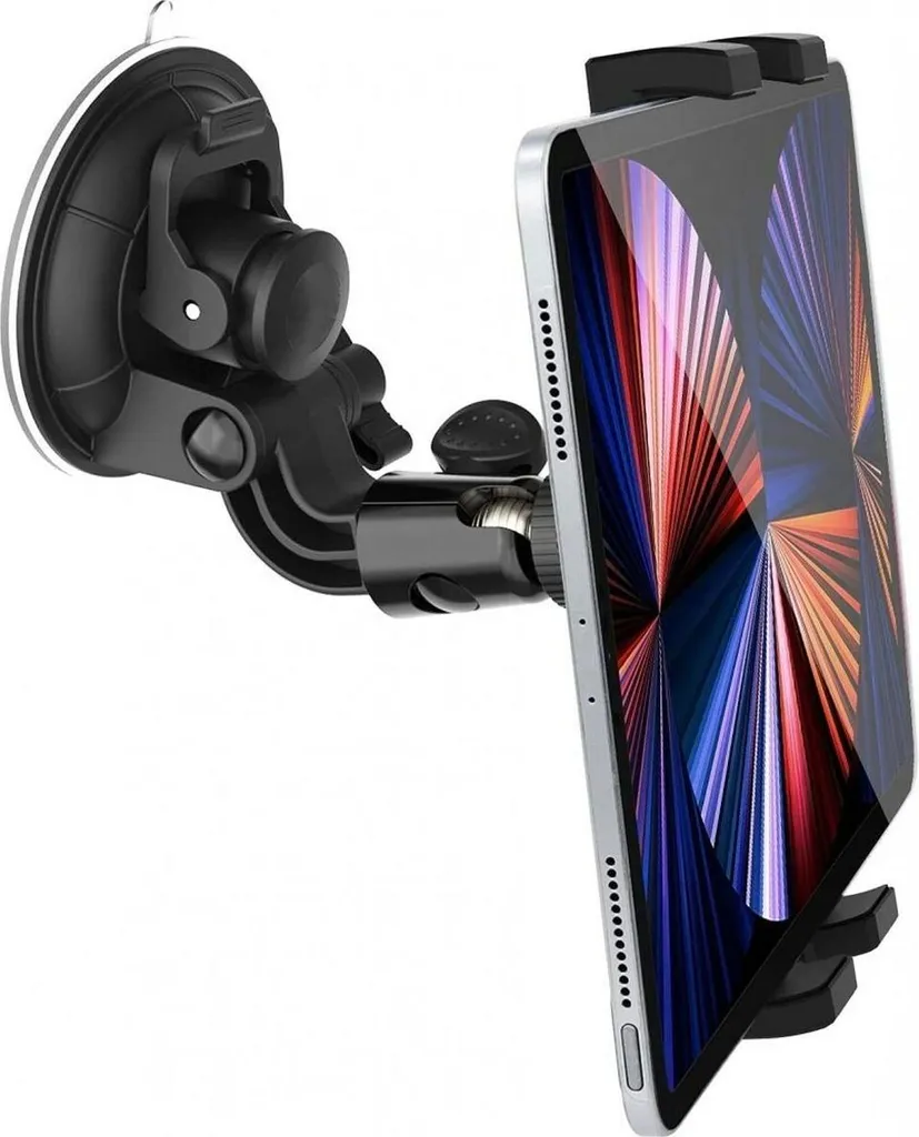 Techly I-TABLET-VENT supporto per sistema di navigazione auto passivo nero
