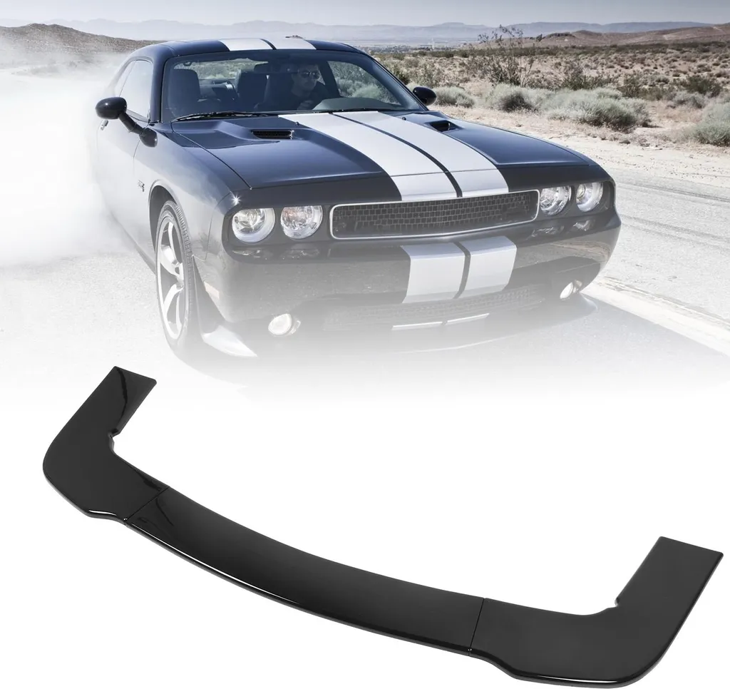 Spoiler Avant 3 Pièces Hellcat 2008-2019 : Look Sportif et Aérodynamique