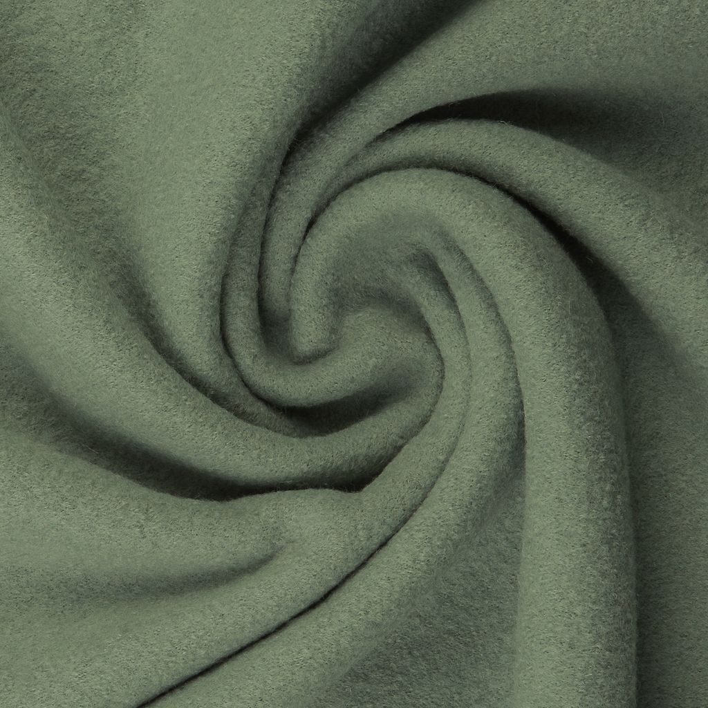 Walkloden MERINO Altmint, 260 g/m², ca. 0,5 m lang, ca. 1,44 m breit, Stoffe Meterware, 100 % Schurwolle