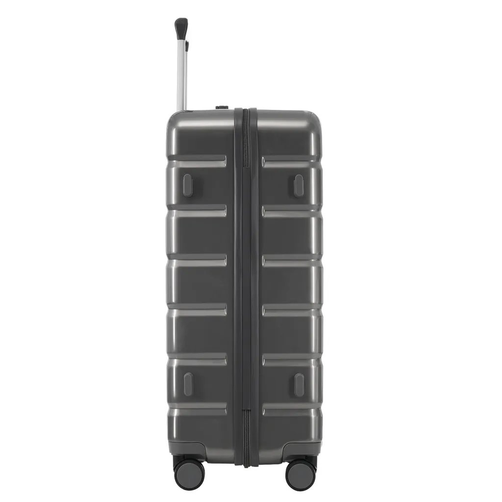 Lot de Valises Rigides avec Roulettes Pivotantes et Serrure de Sécurité - 8