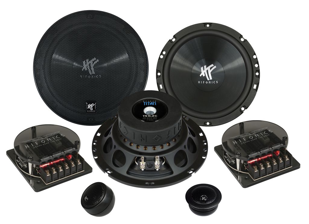 Hifonics TS6.2C, 2-way, 250 W, 125 W, 4 ohm, 16,5 cm, 2,5 Obrázek produktu 