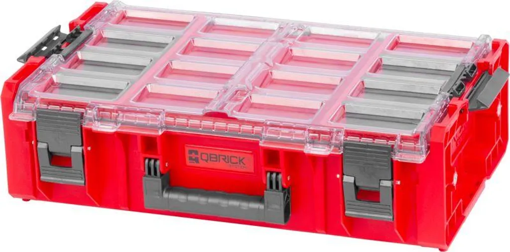 Organizer 2XL QBRICK System One RED Ultra HD pour Chantier et Chantier Mobile