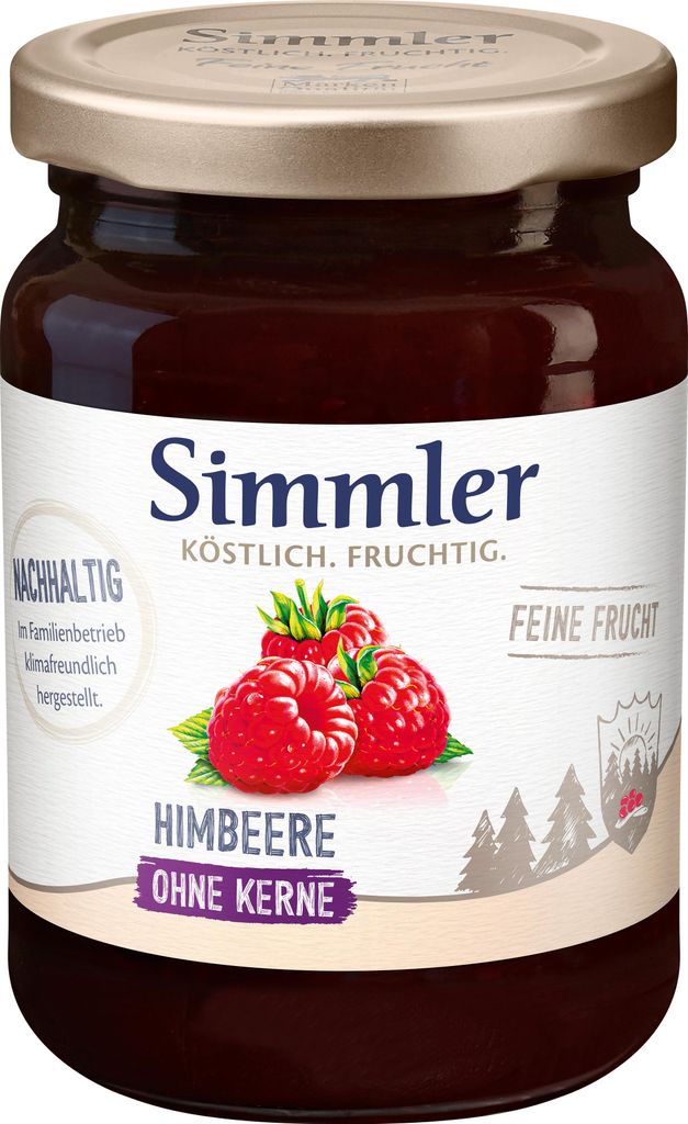 Simmler Feine Frucht Himbeere 225g