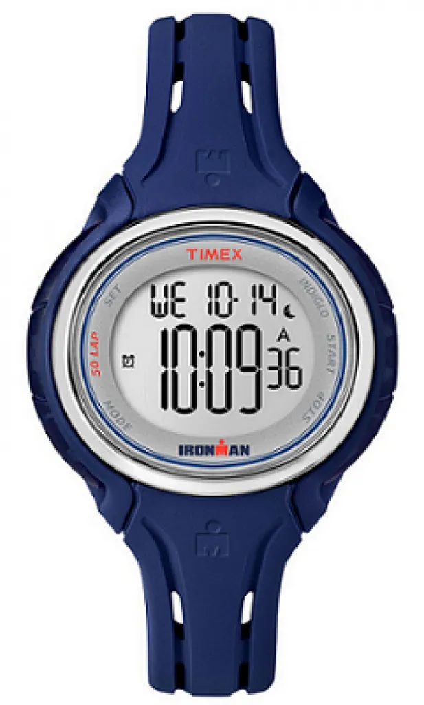 Timex Ironman Sleek 50 Montre Étanche 100m avec Éclairage Indiglo