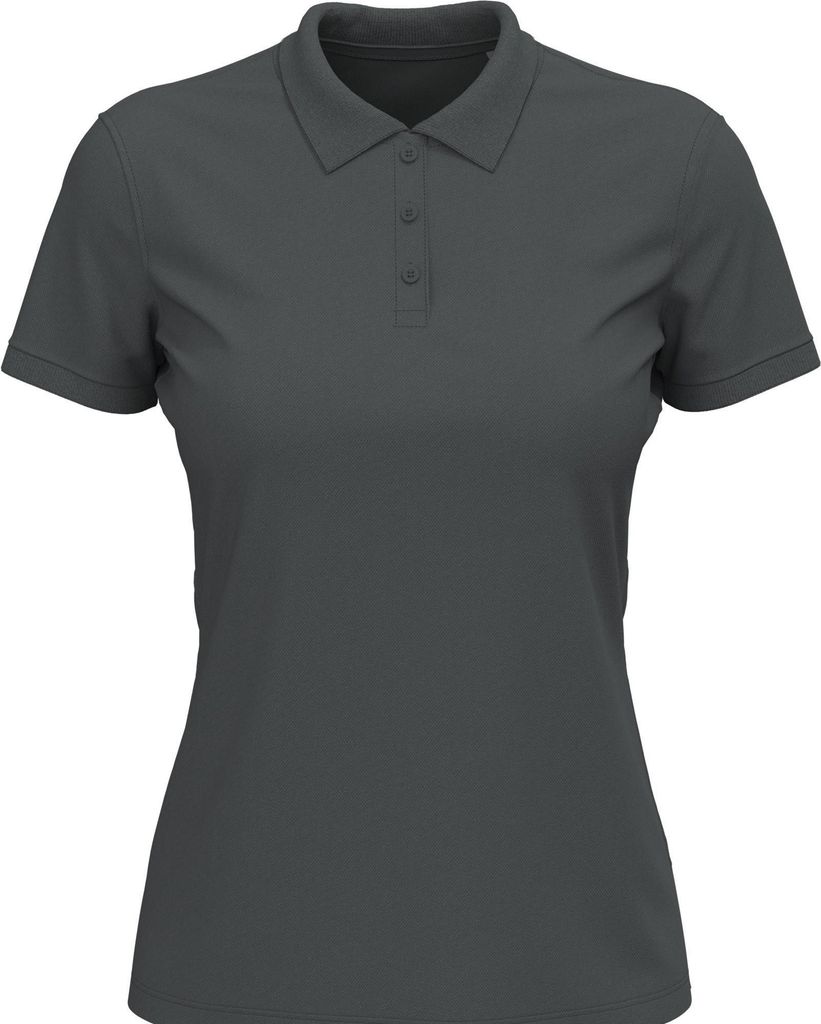 Stedman - "Lux" Poloshirt für Damen AB676 (44 DE) (Schiefergrau)