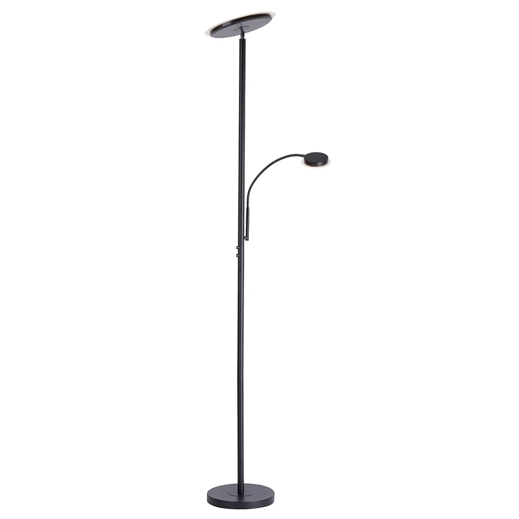Lampadaire LED pour coin lecture, intensité variable et tête inclinable - 10