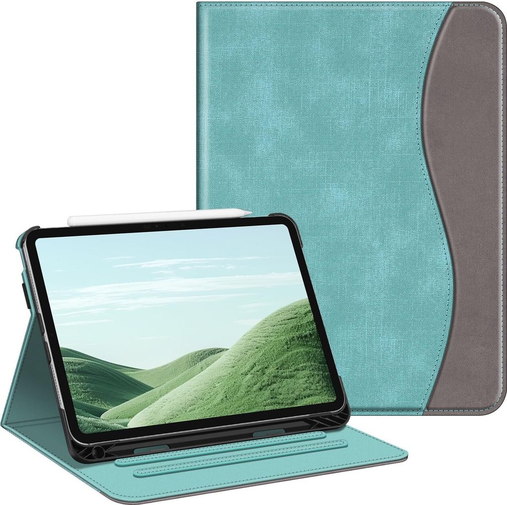 Fintie Hülle für iPad Pro 11 Zoll (M5/M4) 2025/2024 mit Stifthalter, Multi-Winkel Betrachtung Folio Stand Schutzhülle Case mit Dokumentschlitze,...