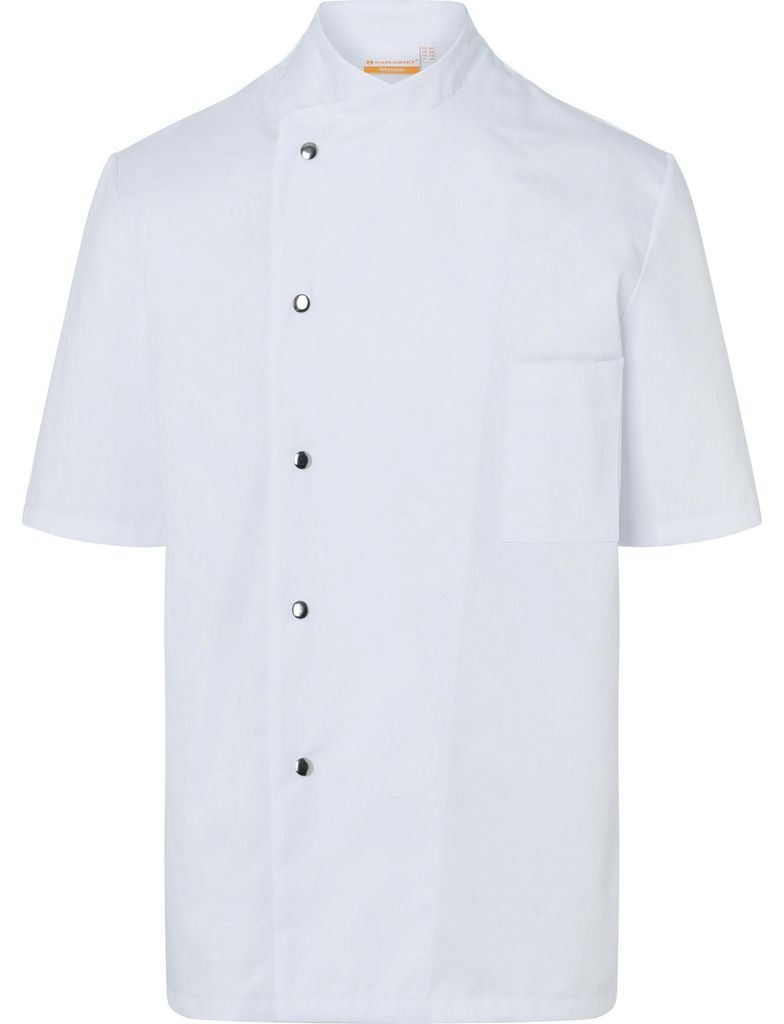 Karlowsky - "Gustav" Kochjacke für Herren LT5817 (71,88 cm) (Weiß)