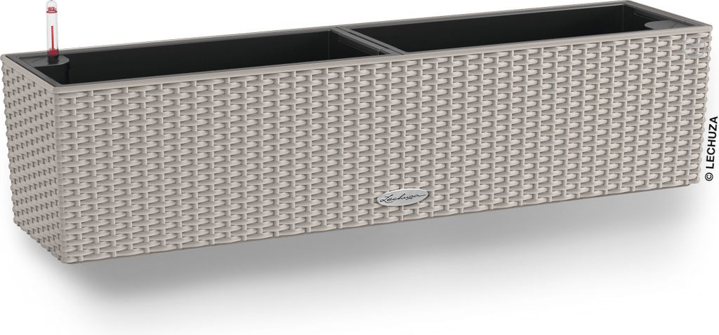 LECHUZA-Pflanzgefäß BALCONERA Cottage 80 Sandbraun | Produktbild 