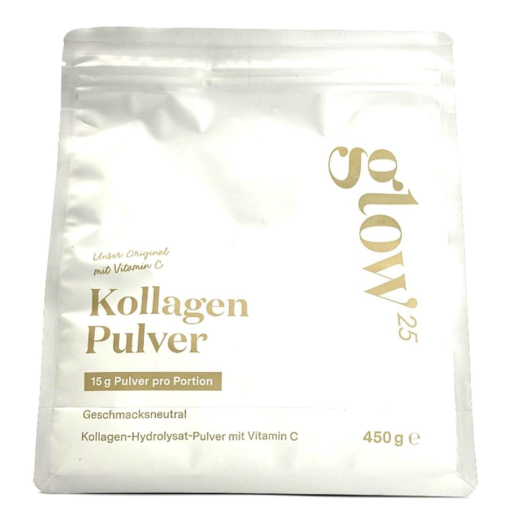 Glow25® Collagen Pulver [450g] – Unser Original – Kollagen Produktbild 