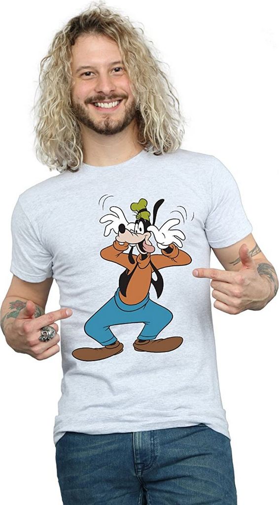 Disney - "Crazy" T-Shirt für Herren BI1210 (M) (Grau)