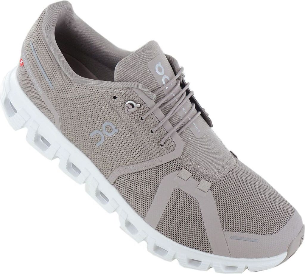 ON Running Cloud 6 - Herren Sneakers Schuhe Fog-White Produktbild 