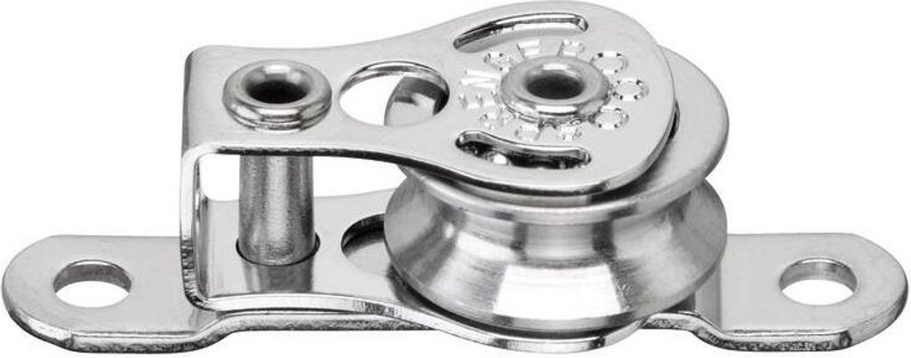 Micro XS Liegeblock für Draht 4 mm Kugellager - 1 Rolle, Lasche