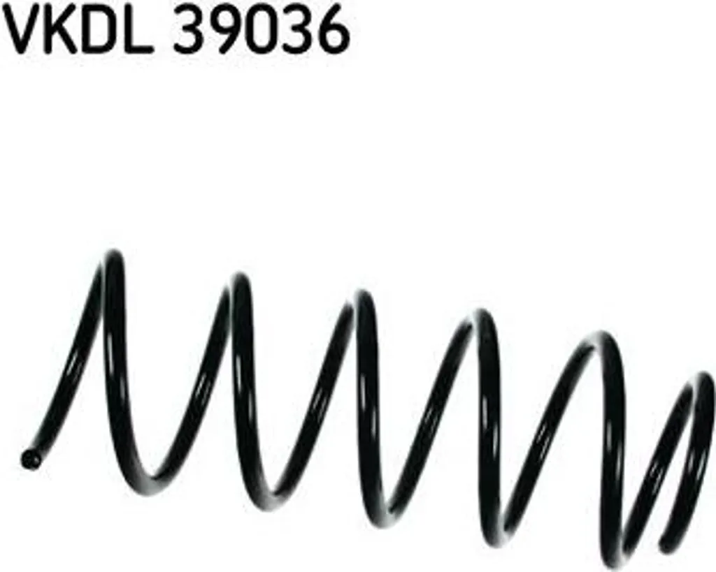SKF VKDL 39036 Ressort de suspension OE 4543210804 pour Colt et Forfour